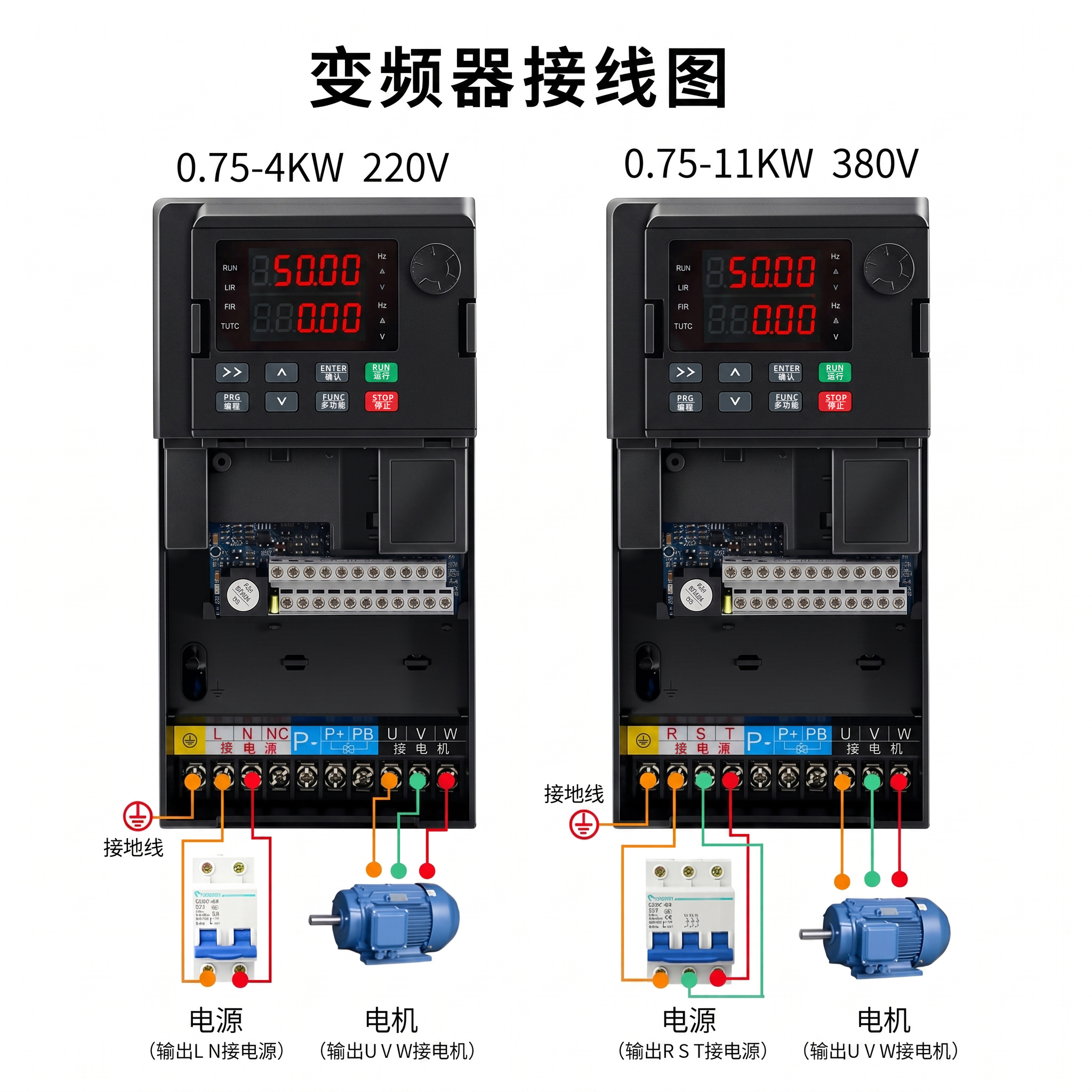 科炜KV90系列通用矢量重载模块变频器 - 图片 5