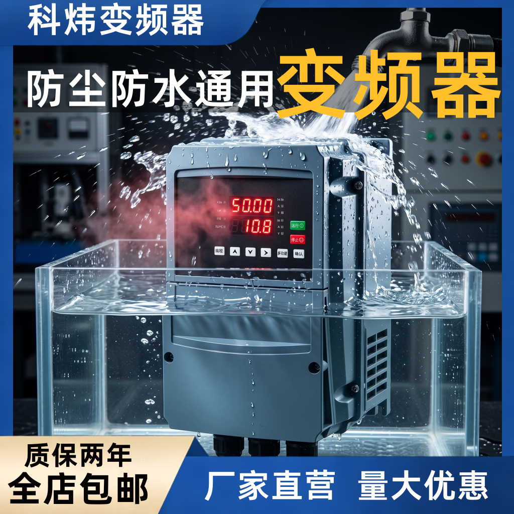 科炜KV65M系列防尘防水风机水泵专业变频器 - 图片 6
