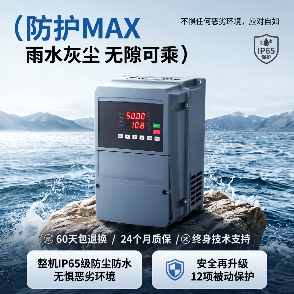 科炜KV65M系列防尘防水风机水泵专业变频器 - 图片 4